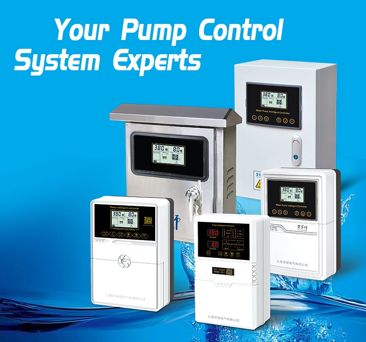 Three Phase Electronic Single Pump Control Panel for Pipeline Pump