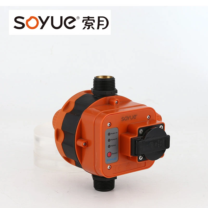 Automatic Pump Pressure Control Switch with Euro Socket&Plug
