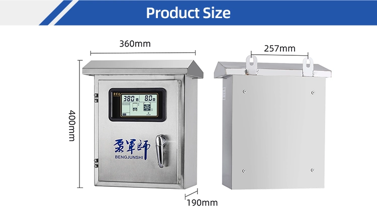 Rainproof Automatic Booster Pressure Pump Controller for Water Supply 400VAC/15kw