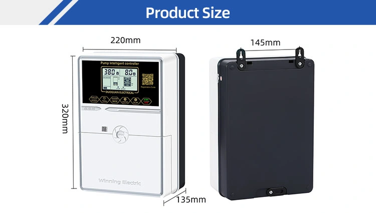 Auto / Manual Three Phase Pump Control Panel, Simplex Pump Controller