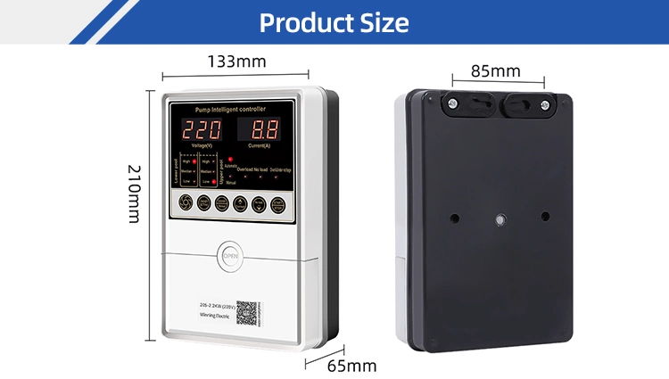 Single Phase Digital Auto and Manual Duplex Water Pump Controller 2.2kw